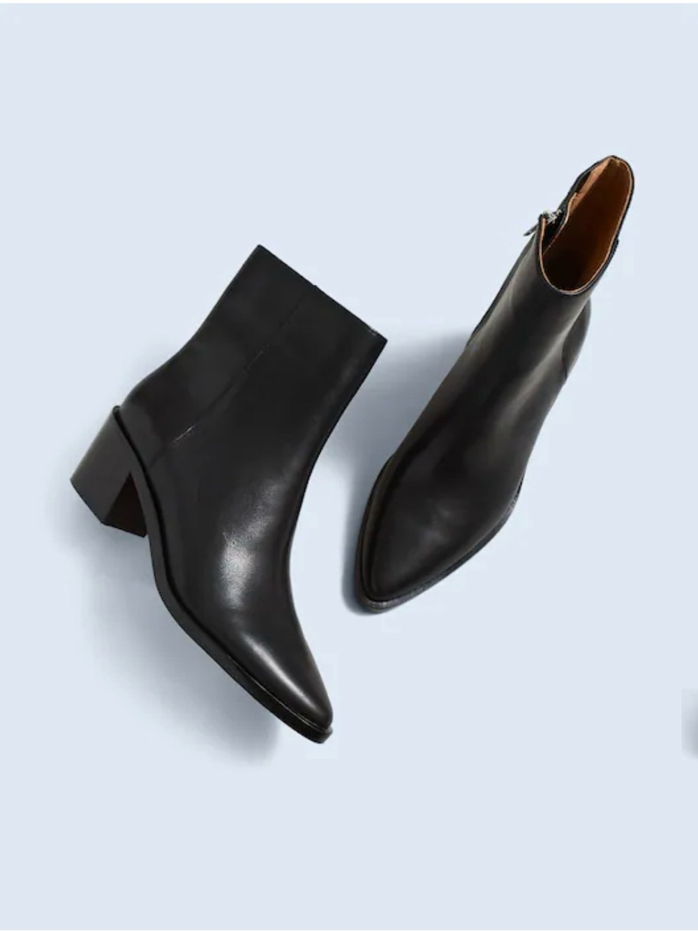 Women’s madewell black - The Darcy Ankle Boot
